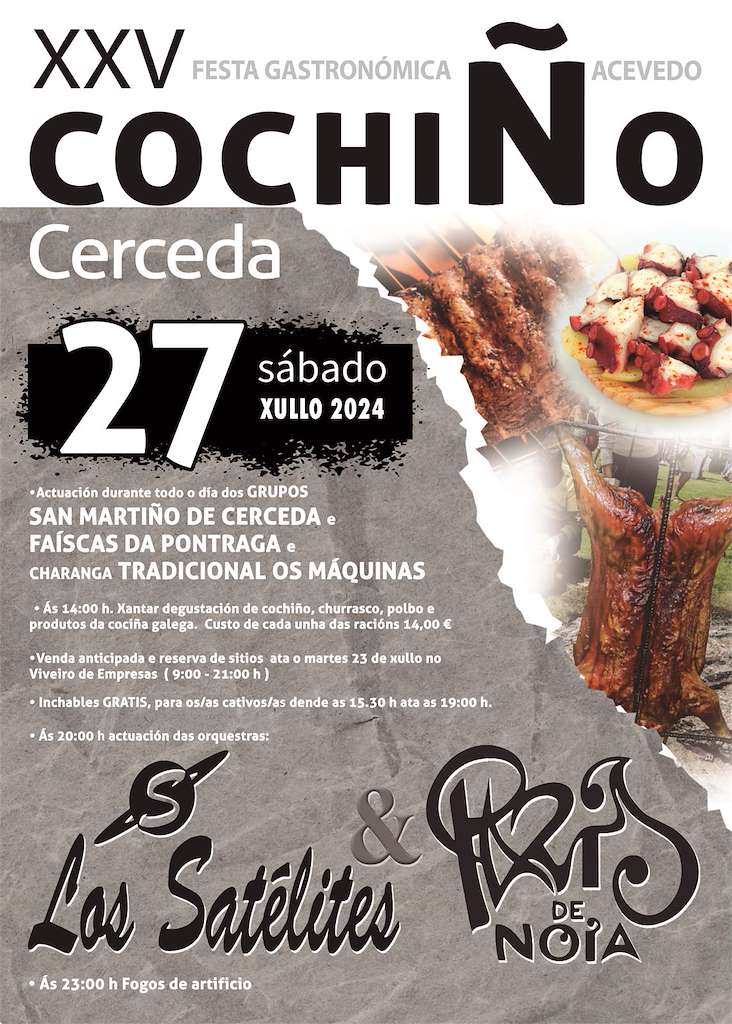 XXV Festa do Cochiño en Cerceda