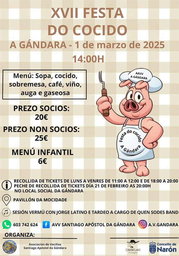 XVII Festa do Cocido de A Gándara en Narón