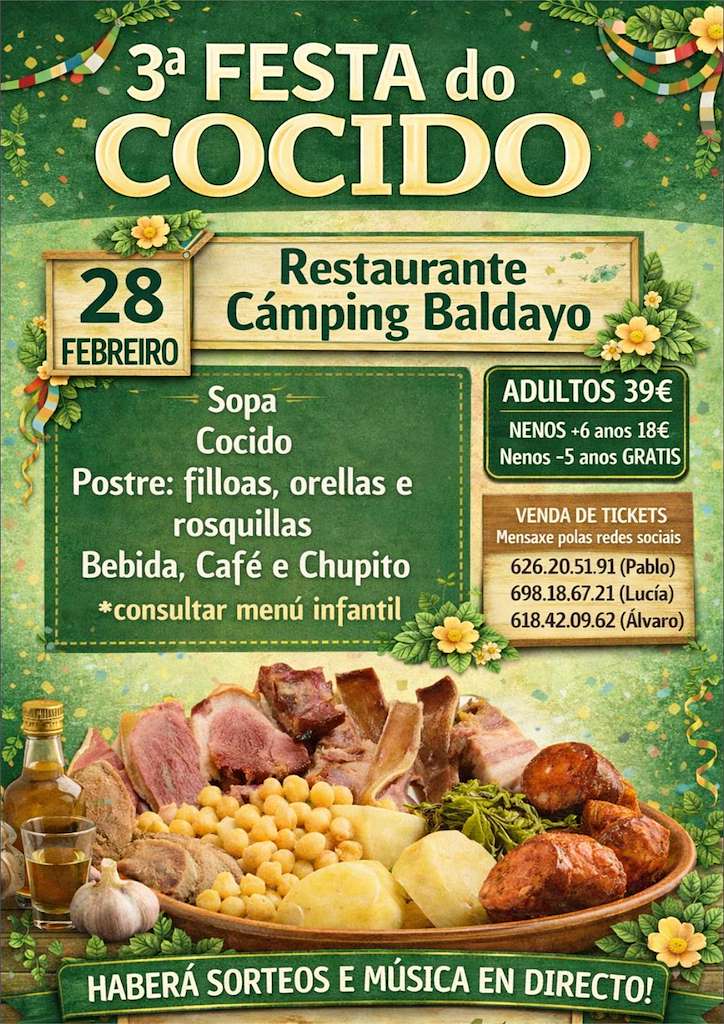 III Festa do Cocido de Baldaio en Carballo