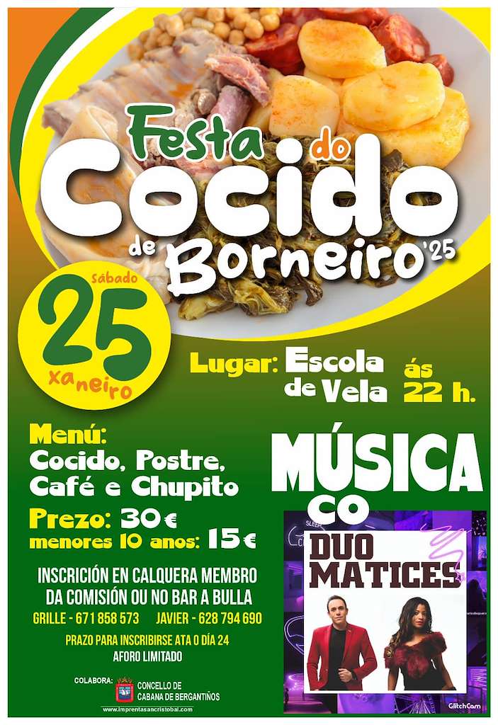 Festa do Cocido de Borneiro en Cabana de Bergantiños