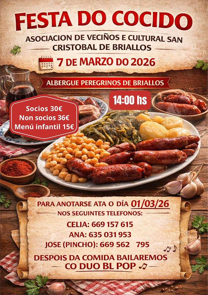 Festa do Cocido de Briallos en Portas