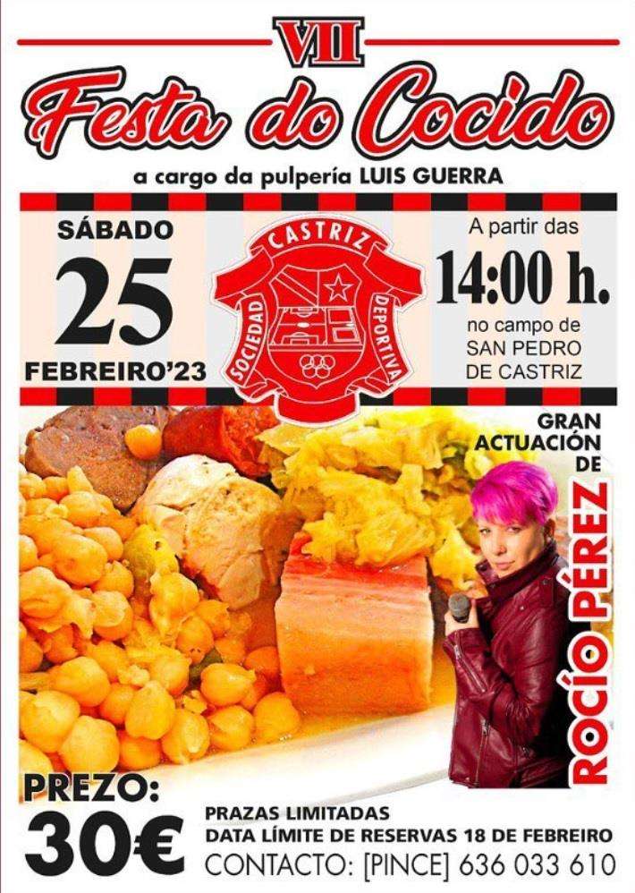 X Festa do Cocido de Castriz (2026) en Santa Comba