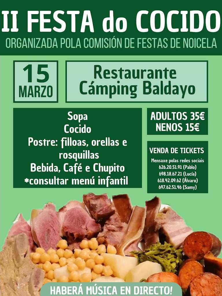 II Festa do Cocido de Noicela en Carballo