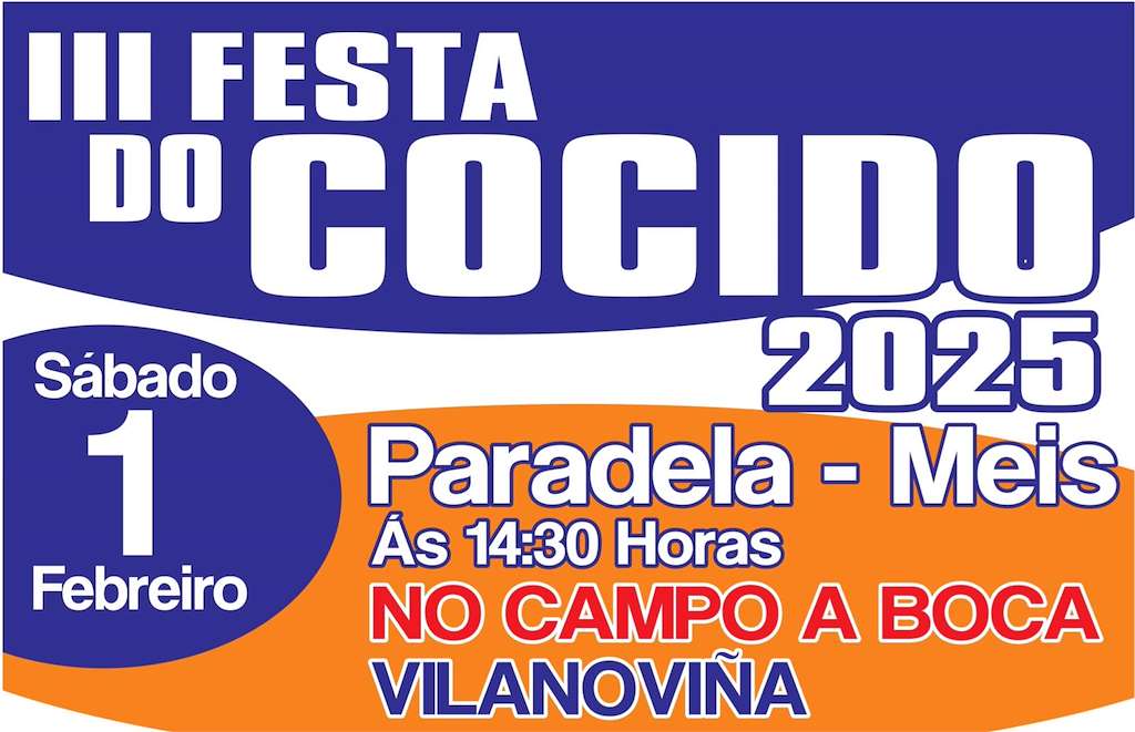 III Festa do Cocido de Paradela en Meis
