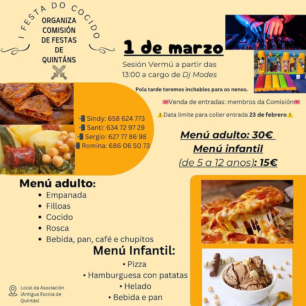 I Festa do Cocido de Quintáns en Muxía