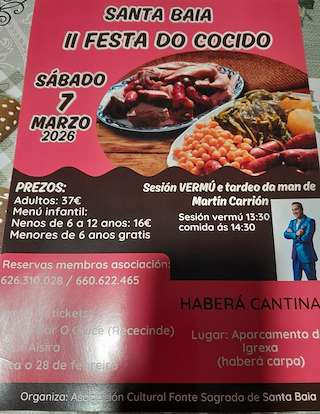 II Festa do Cocido de Santa Baia