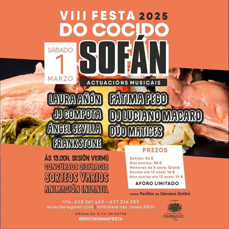 VIII Festa do Cocido de Sofán en Carballo