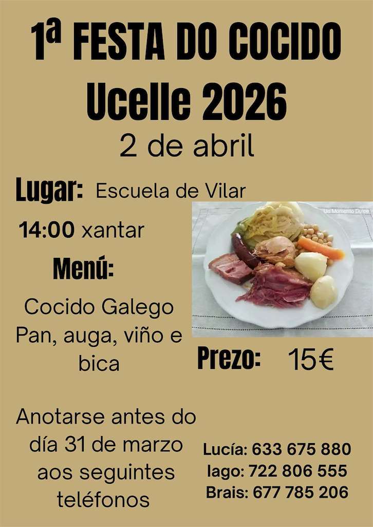 Festa do Cocido de Ucelle en Coles