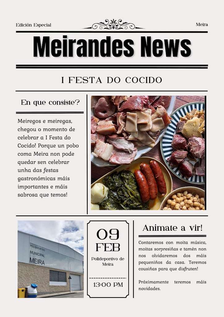 I Festa do Cocido en Meira