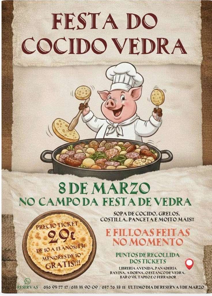 Festa do Cocido  en Vedra