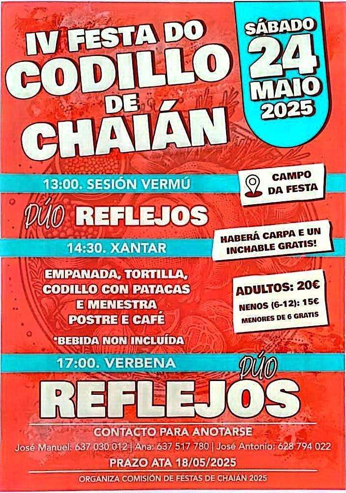 IV Festa do Codillo de Chaián (2025) en Trazo