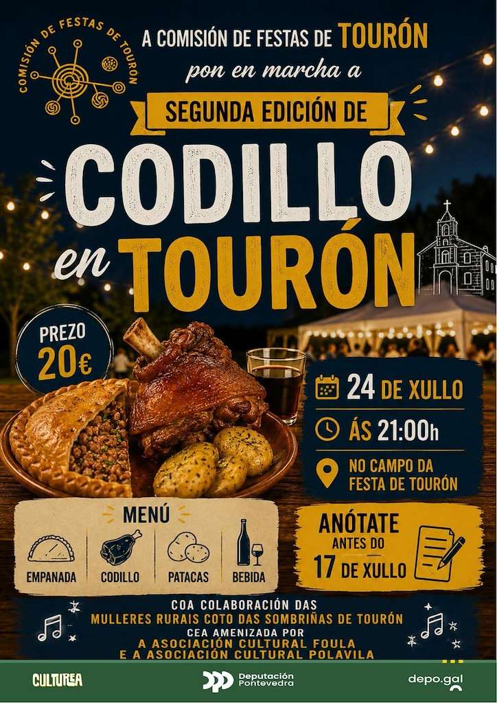 II Festa do Codillo de Tourón (2026) en Ponte Caldelas
