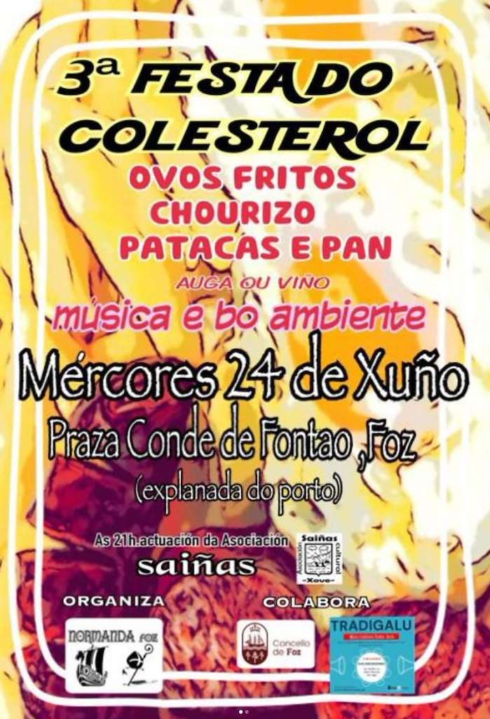 Festa do Colesterol en Foz
