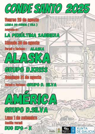 Fechas, información, programa, cartel, imágenes, mapa y ubicación de Festa do Conde Santo  en  Lourenzá