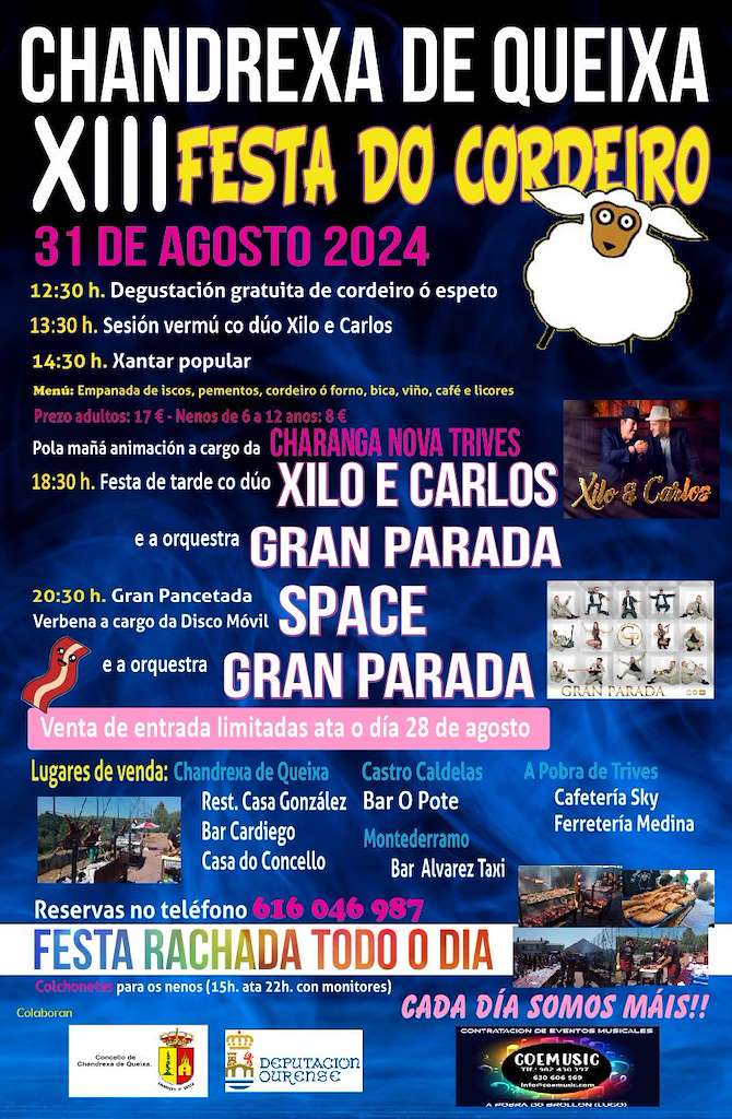 XIII Festa do Cordeiro en Chandrexa de Queixa