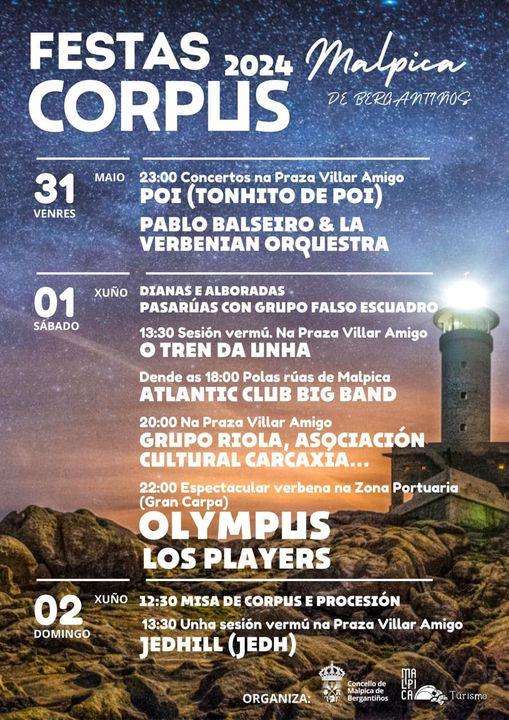 Festa do Corpus Christi en Malpica de Bergantiños