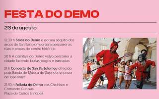 Fechas, información, programa, cartel, imágenes, mapa y ubicación de Festa do Demo  en  Pontevedra
