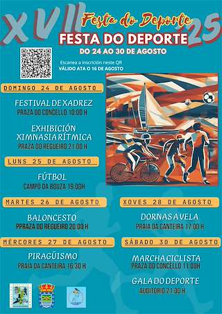 Fechas, información, programa, cartel, imágenes, mapa y ubicación de XVII Festa do Deporte  en  Illa de Arousa