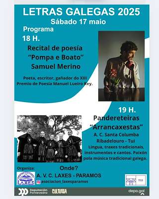 Fechas, información, programa, cartel, imágenes, mapa y ubicación de Festa do Día das Letras Galegas  en  Tui
