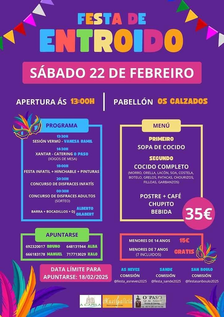 Festa do Entroido de Sande  en A Capela