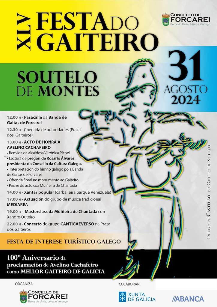 XLV Festa do Gaiteiro de Soutelo de Montes en Forcarei