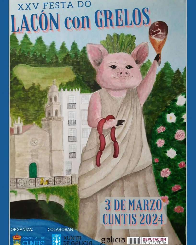 XXV Festa do Lacón con Grelos (2024) en Cuntis