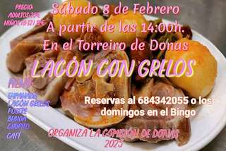 Fechas, información, programa, cartel, imágenes, mapa y ubicación de Festa do Lacón con Grelos de Donas  en  Gondomar