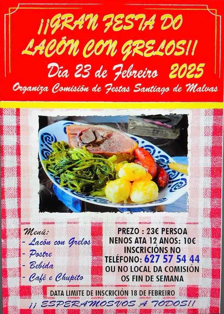 Festa do Lacón con Grelos de Malvas en Tui