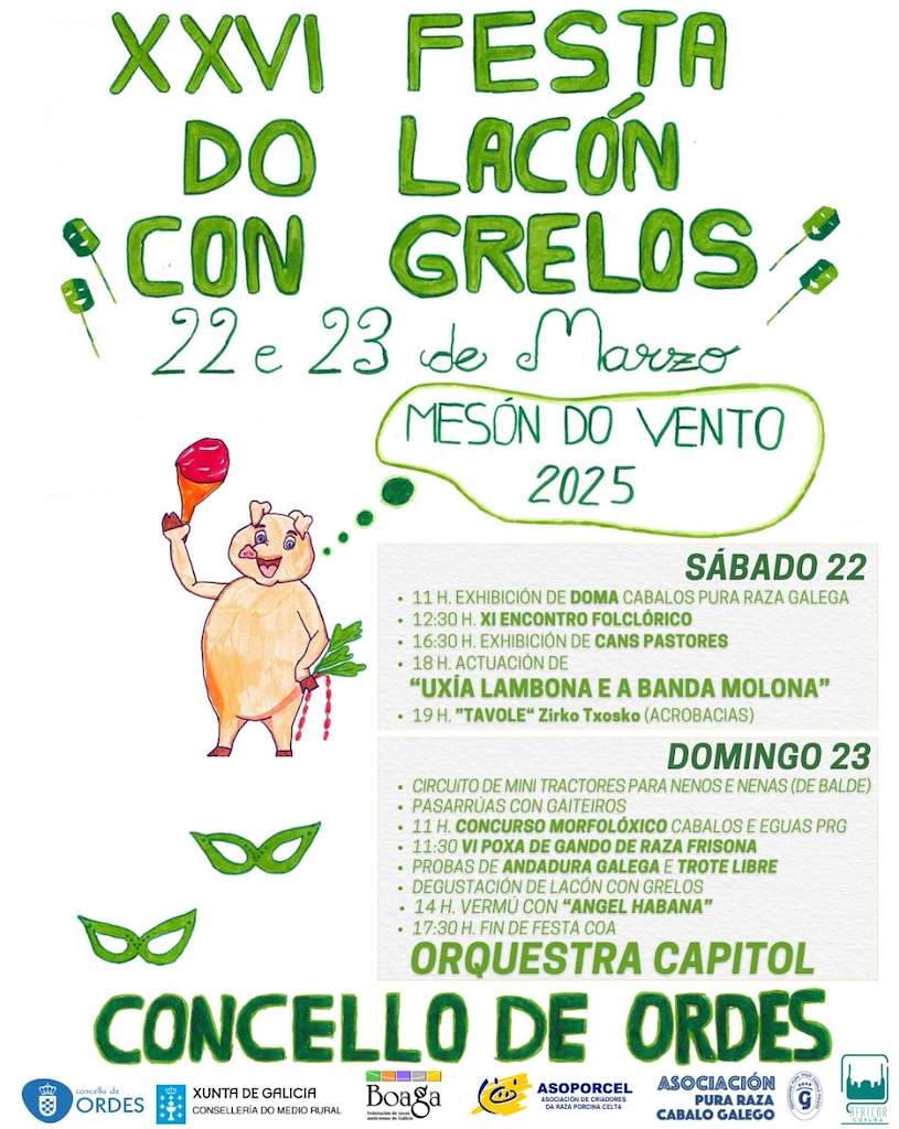 XXV Festa do Lacón con Grelos (2024) en Ordes