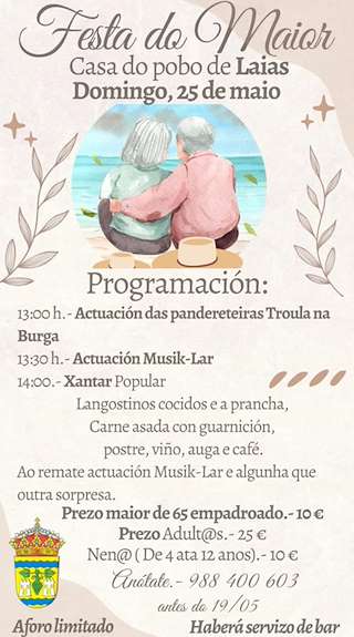 Fechas, información, programa, cartel, imágenes, mapa y ubicación de Festa do Maior   en  Cenlle