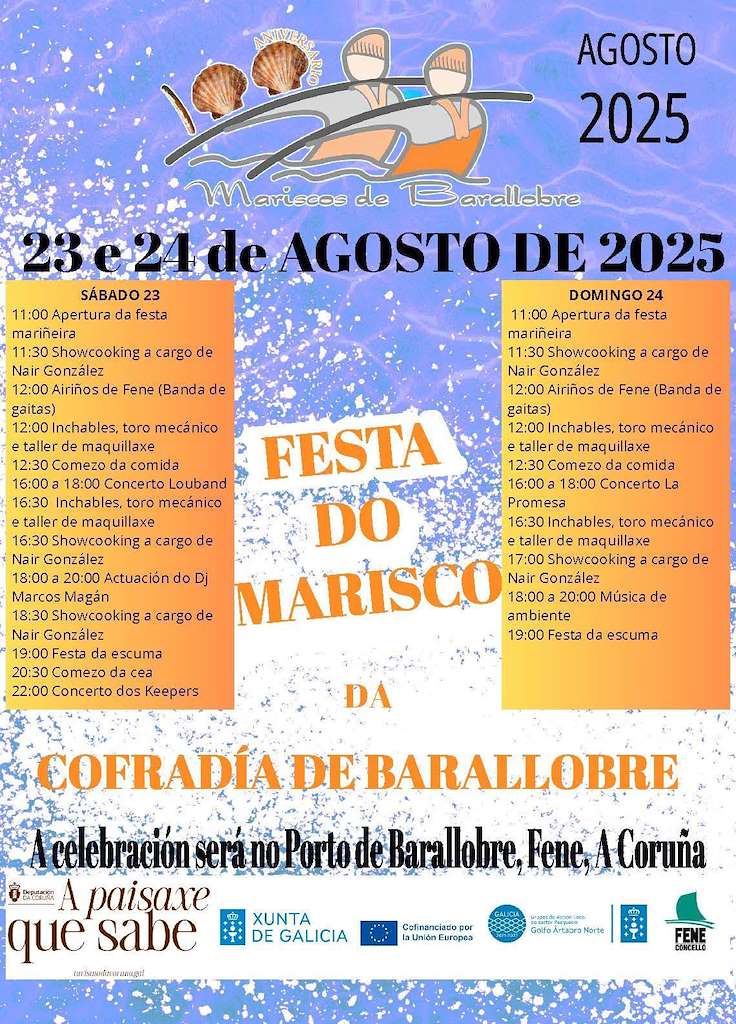 Festa do Marisco de Barallobre en Narón