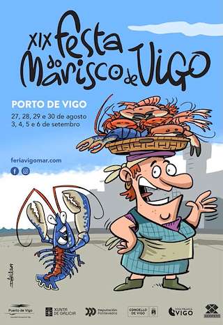 Fechas, información, programa, cartel, imágenes, mapa y ubicación de XIX Festa do Marisco de Vigo - Vigomar (2026)