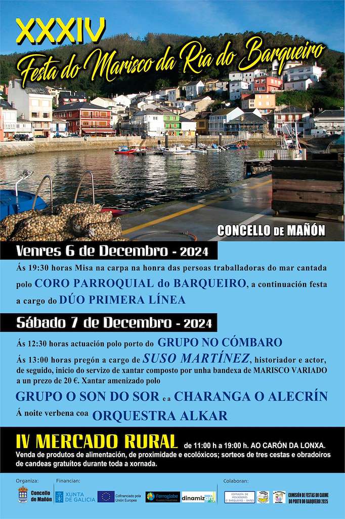 XXXIV Festa do Marisco do Barqueiro en Mañón
