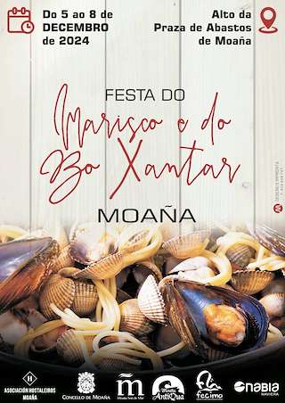 Fechas, información, programa, cartel, imágenes, mapa y ubicación de Festa do Marisco e do Bo Xantar  en  Moaña