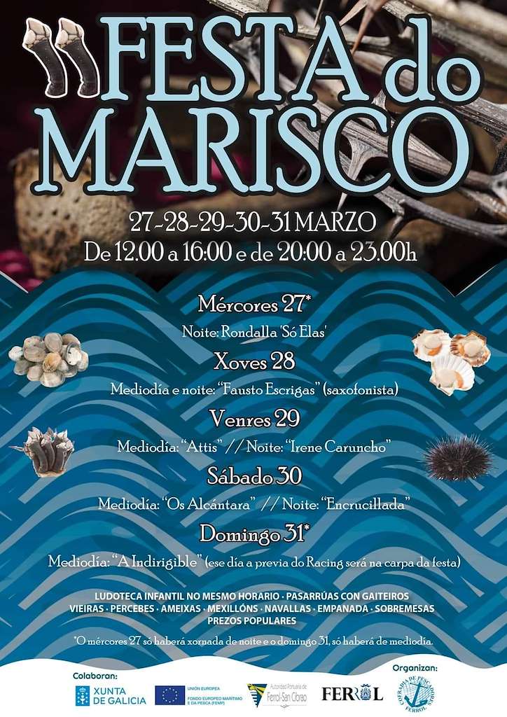 II Festa do Marisco (2024) en Ferrol