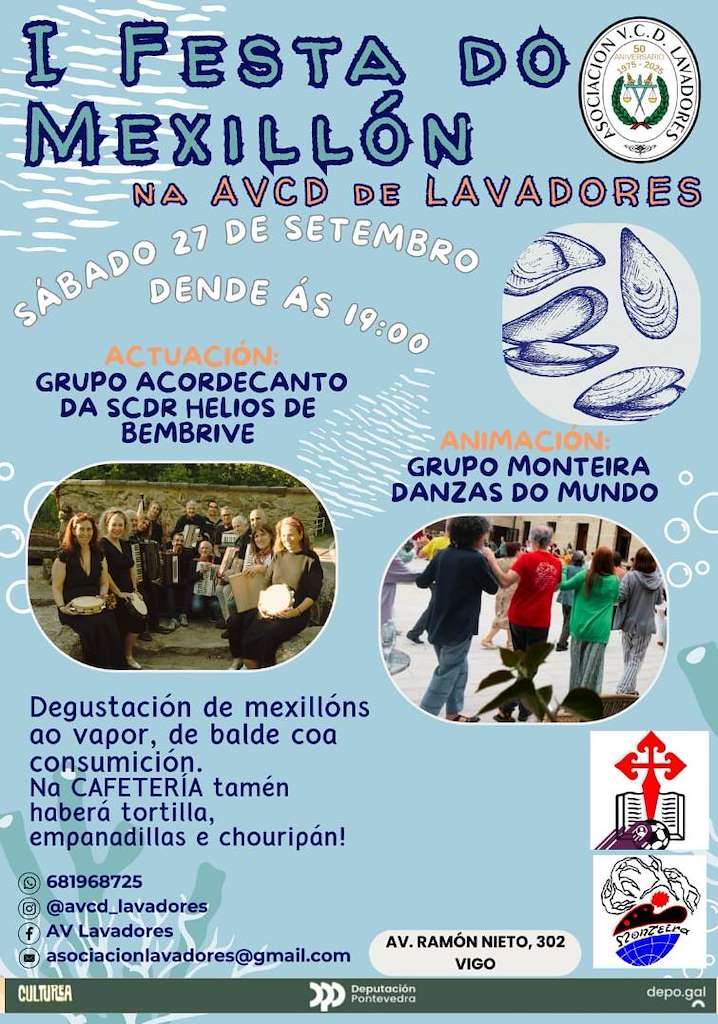 I Festa do Mexillón de Lavadores  (2025) en Vigo