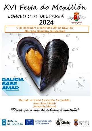 Fechas, información, programa, cartel, imágenes, mapa y ubicación de XVI Festa do Mexilón  en  Becerreá