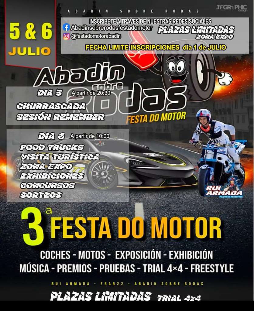Festa do Motor en Abadín