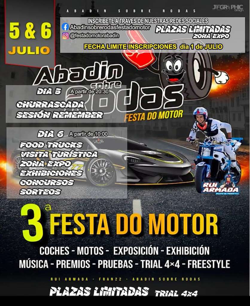 II Festa do Motor en Abadín