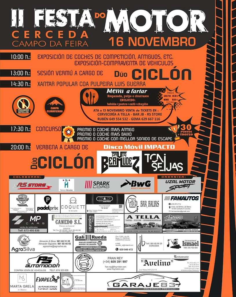 II Festa do Motor  en Cerceda