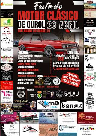 Fechas, información, programa, cartel, imágenes, mapa y ubicación de Festa do Motor Clásico  en  Ourol