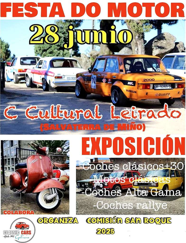 Festa do Motor de Leirado en Salvaterra do Miño