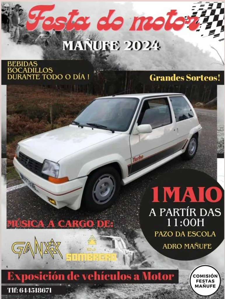 Festa do Motor de Mañufe en Gondomar