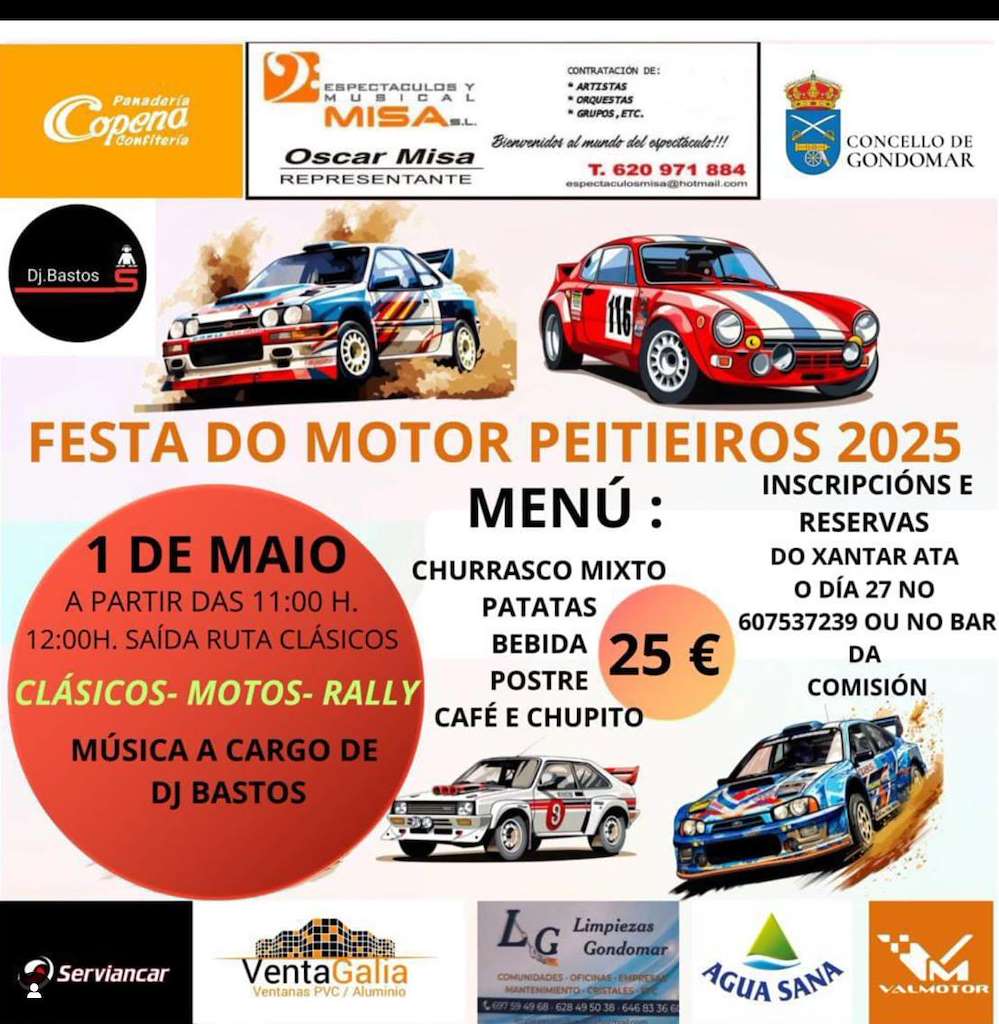 Festa do Motor de Peitieiros en Gondomar