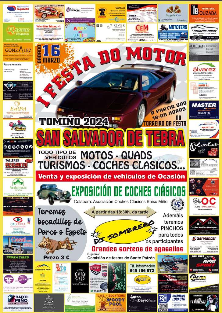 Festa do Motor de San Salvador de Tebra  en Tomiño