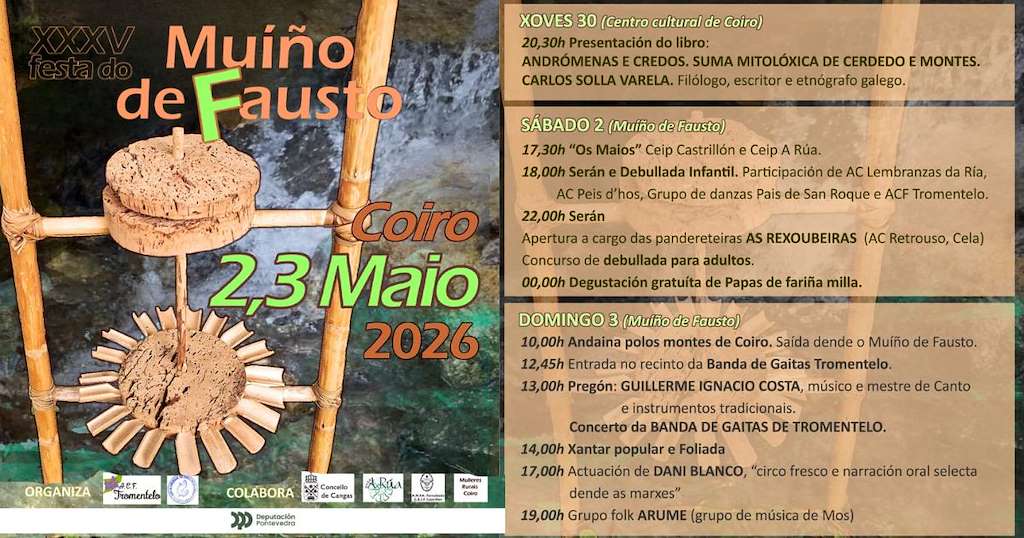 XXXV Festa do Muíño de Fausto en Cangas de Morrazo