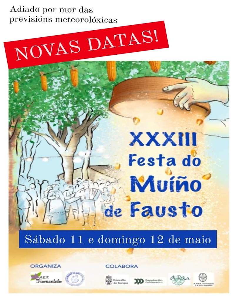 XXXIII Festa do Muíño de Fausto (2024) en Cangas