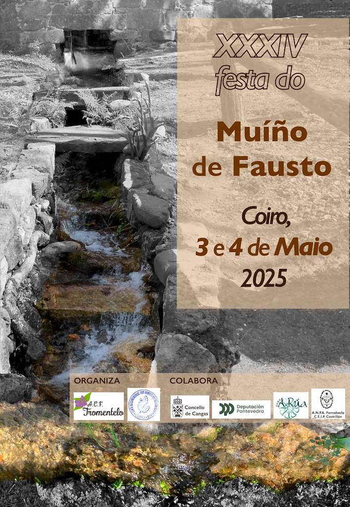 XXXIV Festa do Muíño de Fausto (2025) en Cangas