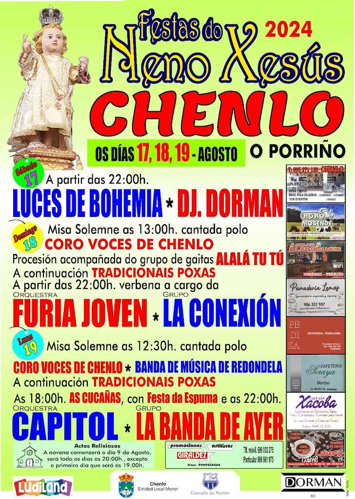 Festa do Neno Xesús de Chenlo en O Porriño