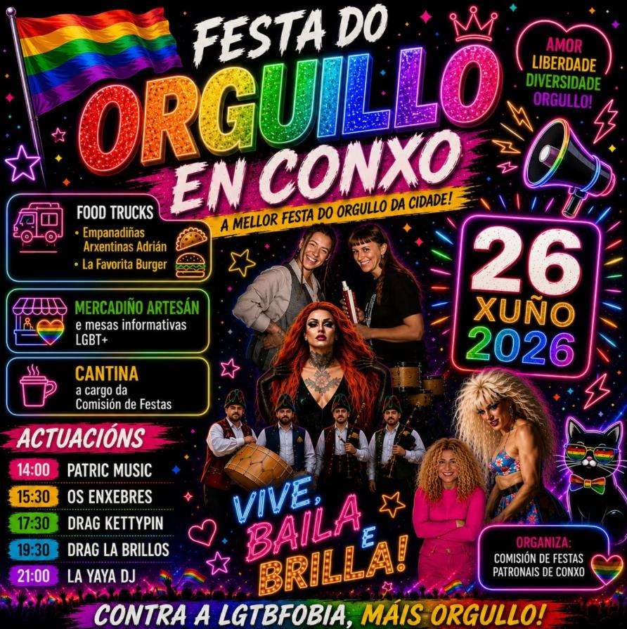 Festa do Orgullo de Conxo (2026) en Santiago de Compostela